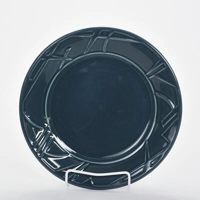 Plato de cena geométrico de 10" Homer Laughlin Fiestaware Fiesta 2000 en enebro Foto 1 de 2