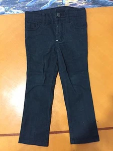 Baby Girls Toddlers Kids DKNY Black Denim Jeans Pants Size 2T - Picture 1 of 6