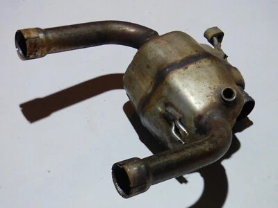 ORIGINAL MOTO GUZZI BREVA 850 1100 CAJA DE ESCAPE CENTRAL CÁMARA DE EXPANSIÓN Foto 1 de 4