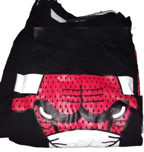 BLACK LACQUER 👕 boys "CHICAGO 🐂 BULLS" 🏀 shirt - size 12(large) - Foto 1 di 5