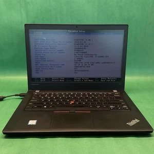 Lenovo Thinkpad T470 14" Laptop - NO HARD DRIVE - Powers On - UNTESTED - Picture 1 of 10