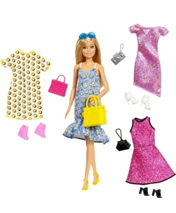 Mattel Barbie & Party Fashions Doll Playset - Picture 1 of 8