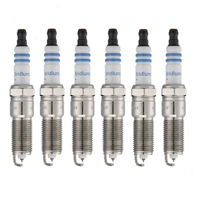 6 pc Bosch Double Iridium Spark Plugs for 2015-2022 Ford Transit-150 3.5L cx - Image 1 of 4