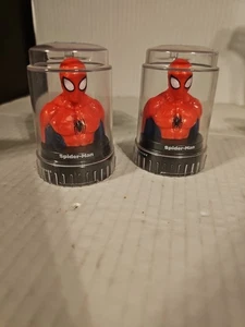 Set Of 2 Spider-Man Podz Drink Topper - Picture 1 of 10