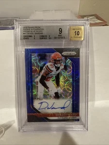 2018 Panini Prizm Denzel Ward Auto Blue Scope Prizm /99 Rookie Rc BGS 9 Auto 10 - Bild 1 von 2