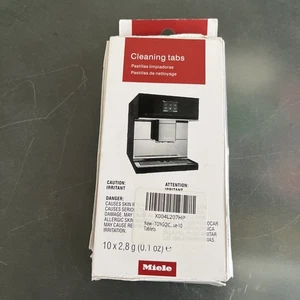 Miele Cleaning Tablets for Coffee Machines Makers 10 Tablet Pack Removes Residue - Picture 1 of 4