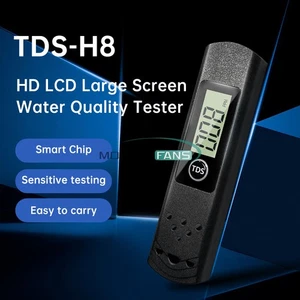 TDS Meter Digital Tester Water Quality Tester Pen for Drinking Water 0-9990ppm - Picture 1 of 16