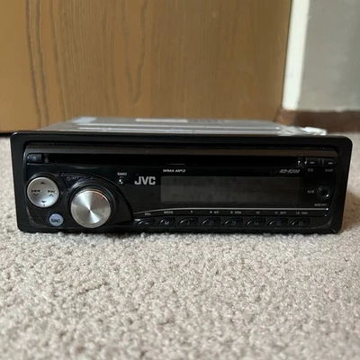 JVC KD-R200 Dash Car Stereo CD Player Radio AM/FM MP3 Detachable Face UNTESTED - Image 1 of 4