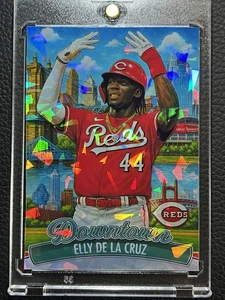Elly De La Cruz - 2025 Downtown Custom Ice Refractor - Rojos - Imagen 1 de 2