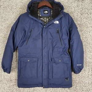The North Face Girls' Parka Jacket Size 150 Blue Winter Coat DryVent Pro Heat - Picture 1 of 16