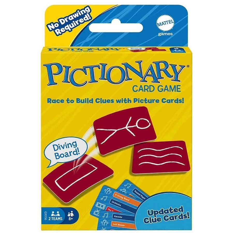 Pictionary Card Game: Race to Build Clues with Picture Cards! - Image 1 of 1