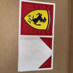 Toppa Ferrari Smoking Tobacco Racing Team Logo Ricamato Circa 1997 - Foto 1 di 1