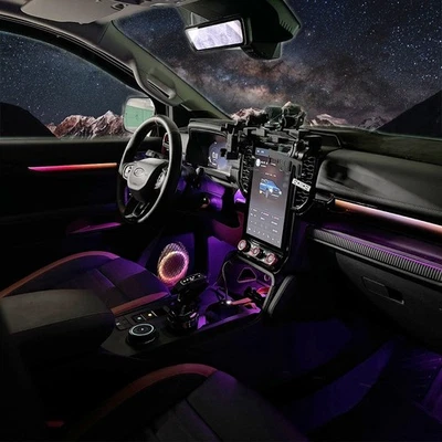 Ford Ranger Raptor 2024 RHD/LHD Car Interior LED Lighting Upgrade Accessories - Image 1 of 4