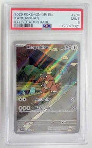 2025 Pokemon Destined Rivals Kangaskhan Illustration Rare 204/182 PSA Mint 9! - Bild 1 von 10