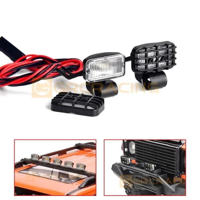 LowPrice 1 Pair Spot Light for 1/14 RC Truck 1/10 1/8 RCCrawler Vehicle - Image 1 of 4