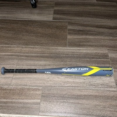 Easton USA Youth T Ball Bat -2 1/4”Ghost X Youth Bat -Gray/Yellow 26”/12.5oz - Image 1 of 4