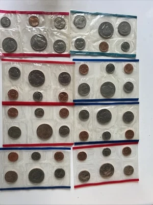 1979,87,88,90 Uncirculated Coin Set U.S Mint Original Government Packaging OGP - Image 1 of 4