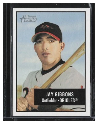 2003 Bowman Heritage #29 Jay Gibbons - Image 1 of 2