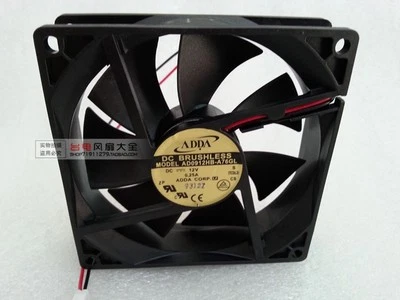 New ADDA AD0912HB-A76GL Chassis cooling fan DC12V 0.25A 2-Pin - Image 1 of 4