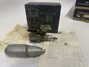 WEBRA MODEL AIRPLANE ENGINE R/C 61 RC 10CCM 1020 - Picture 1 of 8