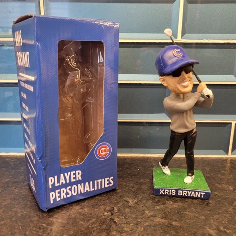 Kris Bryant 2019 Player Personalities Chicago Cubs Golfing Bobblehead Cover