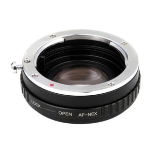 Lens Adapter Focal Reducer 0.7x Speedbooster for Sony Alpha Lens to Sony E A6500