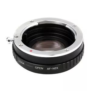 Lens Adapter Focal Reducer 0.7x Speedbooster for Sony Alpha Lens to Sony E A6500 - Picture 1 of 2