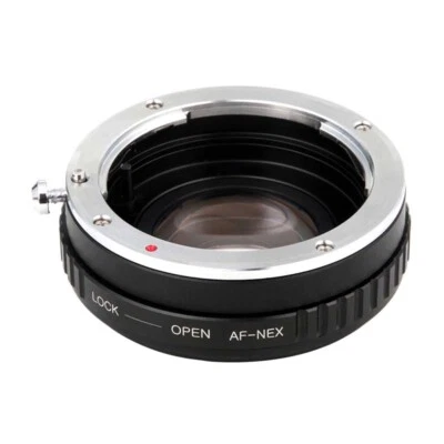 Lens Adapter Focal Reducer 0.7x Speedbooster for Sony Alpha Lens to Sony E A6500 - Image 1 of 2