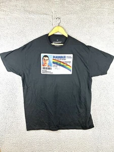 Superbad McLovin Hawaii License Black Mens 2XL T-Shirt Cotton - Picture 1 of 6