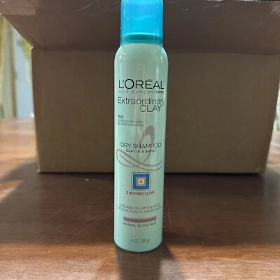 Champú seco de arcilla Loreal Extraordinary, 4 oz Foto 1 de 3