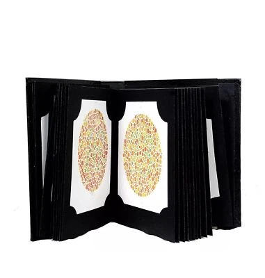 Ishihara Test Chart Book for Color Deficiency with 38 Plates (Multicolor) - Image 1 of 2