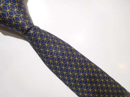 HERMÈS Cravatta uomo HERMES Francia vera seta cravatta abito classico lusso multicolore T523