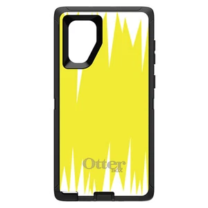 OtterBox Defender for Galaxy Note (Choose Model) Yellow White Spikes - Picture 1 of 11