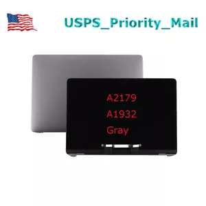 Gray for Apple MacBook Air A1932 2019 / A2179 2020 LCD Screen Display Assembly - Picture 1 of 9