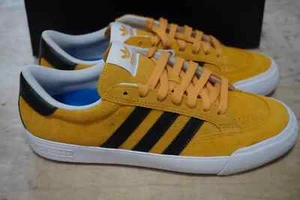 adidas Originals Nora Preloved Yellow Core Black JH8145 Men's Sneakers Suede - Picture 1 of 5