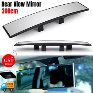 Extra Large 300MM Anti-Glare Wide Angle Universal Car Rear View Interior Mirror - Picture 1 of 14