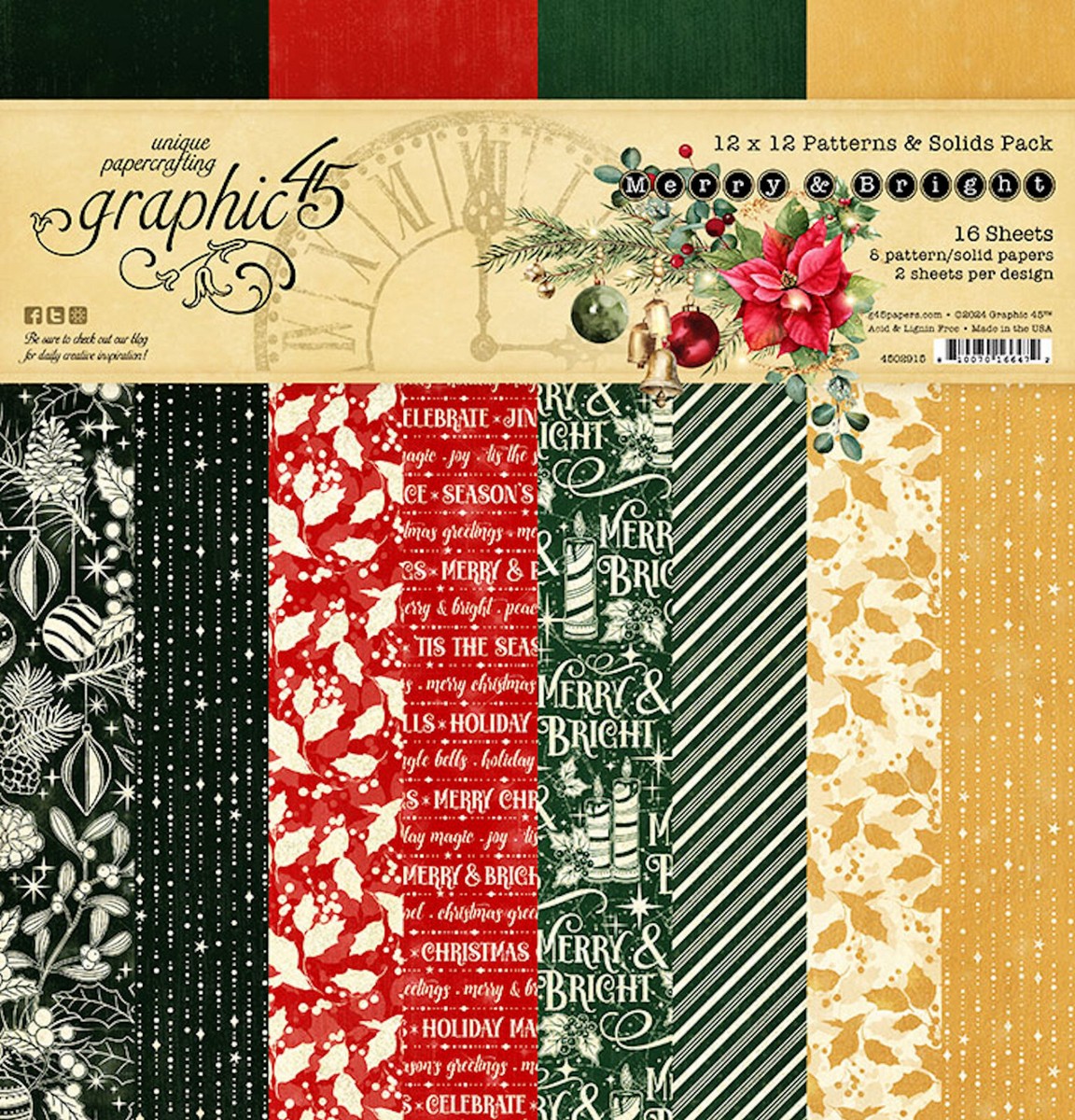 Graphic 45 Crafting Paper for sale | eBay