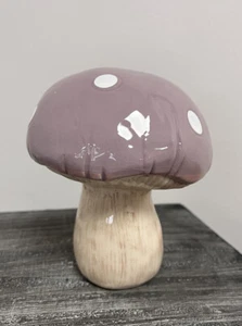 Pilz*Deko*Dekofigur*Pastell*lila - Picture 1 of 4