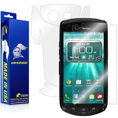 ArmorSuit MilitaryShield Kyocera Brigadier Screen Protector + Full Body Skin USA - Image 1 of 4