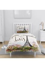 Paris Themed Bedding Linens Sets of Etgshop "i love paris" Musée Rodin Design