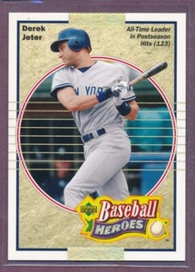 2004 Upper Deck Baseball Heroes Derek Jeter HOF #98!! - Picture 1 of 2