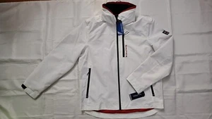 NEW NAUTICA MEN'S WATER/WIND RESISTANT HIDDEN WHITE HOOD JACKET SIZE M - Picture 1 of 4