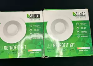 Sunco Lighting 6 Inch 16 Watt LED Retrofit Kit Downlight 3000K - Picture 1 of 7