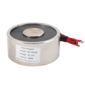 12V DC 800N 1,15LB/523g Elektrischer Hebemagnet Elektromagnet Solenoid Halten - Bild 1 von 6