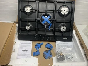Summit GC5272B 27 " Gas Cooktop Built In 5 Sealed Burners In Black PARTS REPAIR - Picture 1 of 10