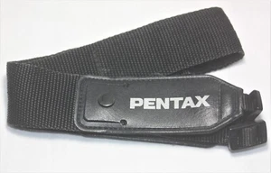 [Excellent+++] Pentax Shoulder Neck Protection Strap Black from Japan #A101078 - Picture 1 of 7
