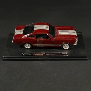 New Ray 1966 Ford Mustang Shelby GT350 1:32 Speedy Power 1999 Red Maroon Stripes - Picture 1 of 7