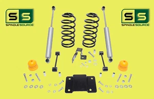 3" REAR DROP COILS WITH REAR SHOCKS ,FITS 2009-2018 DODGE RAM 1500 2WD EXT/CREW - Bild 1 von 1