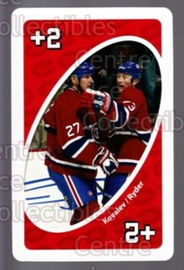 2007-08 Montreal Canadiens UNO #52 Alexei Kovalev, Michael Ryder