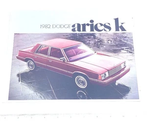 Mopar Dealer Brochure 1982 Dodge Aries K Car 82 - Picture 1 of 3